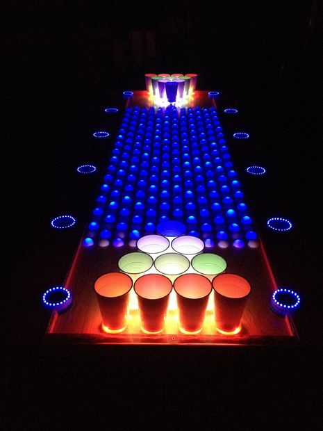 Make an Interactive Beer Pong Table